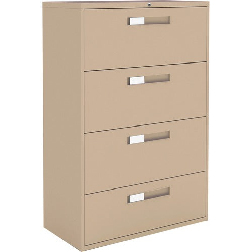 Global 9300 Series Centre Pull Lateral File - 4-Drawer - GLB93364F1HNE  FRN