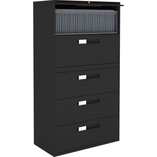 Global 9300 Series Centre Pull Lateral File - 5-Drawer - GLB93365F1HBL  FRN