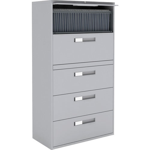 Global 9300 Series Centre Pull Lateral File - 5-Drawer - GLB93365F1HGR  FRN
