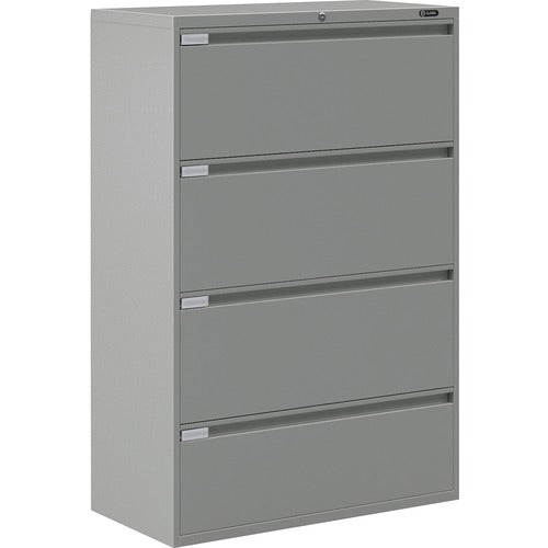 Global 9300 Series Full Pull Lateral File - 4-Drawer - GLB9336P4F1HG FYNZ  FRN