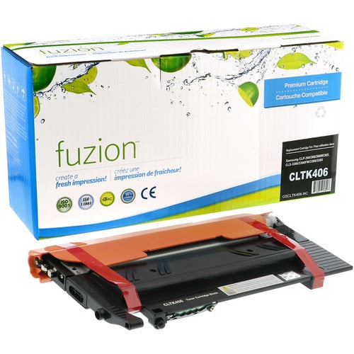 fuzion fuzion Remanufactured Laser Toner Cartridge - Alternative for Samsung K406 - Black - 1 Each GSUGSCLTK406N