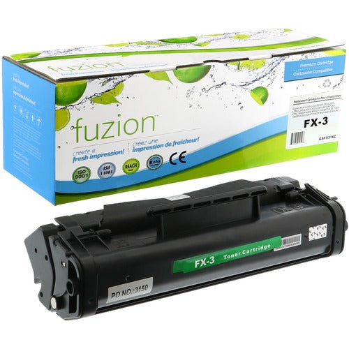 fuzion fuzion Remanufactured Laser Toner Cartridge - Alternative for Canon FX3 - Black - 1 Each GSUGSFX3NC