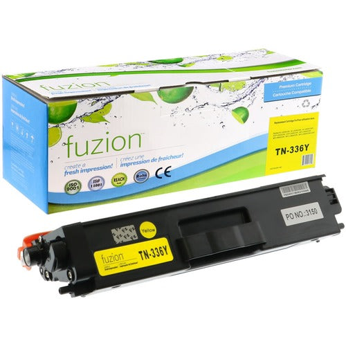 fuzion Remanufactured Toner Cartridge - Alternative for Brother TN336 - Yellow - GSUGSTN336YNC