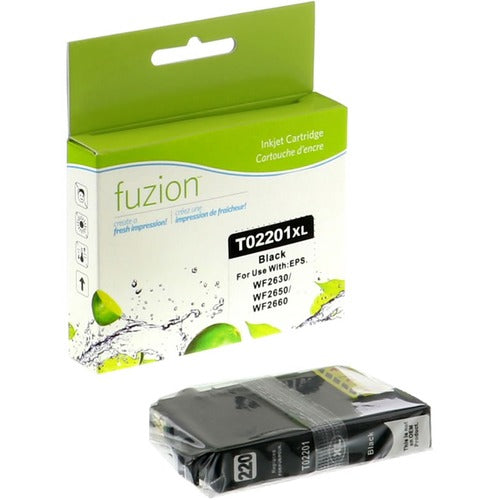 fuzion fuzion Remanufactured High Yield Inkjet Ink Cartridge - Alternative for Epson 220XL (T220XL120) - Black - 1 Each GSUIJ2201XL