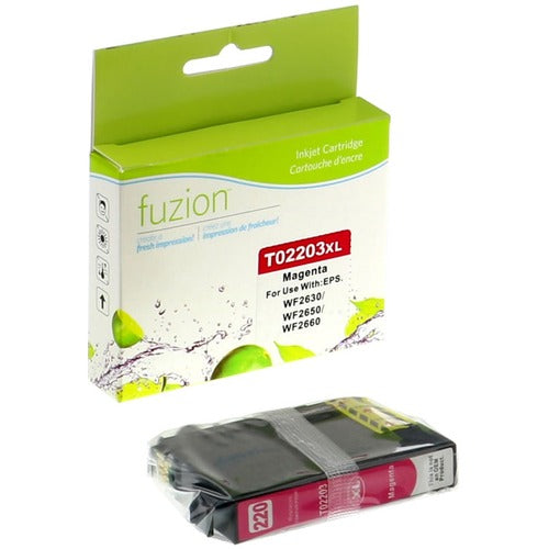 fuzion fuzion Remanufactured High Yield Inkjet Ink Cartridge - Alternative for Epson 220XL (T220XL320) - Magenta - 1 Each GSUIJ2203XL