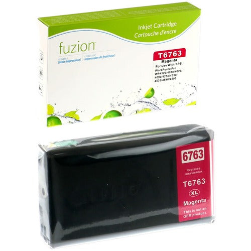 fuzion fuzion Remanufactured High Yield Inkjet Ink Cartridge - Alternative for Epson 676XL (T676XL320) - Magenta - 1 Each GSUIJ676XL3