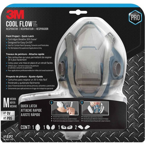 3M Quick Latch Pro Multipurpose Respirator - MMM65023QLHA1