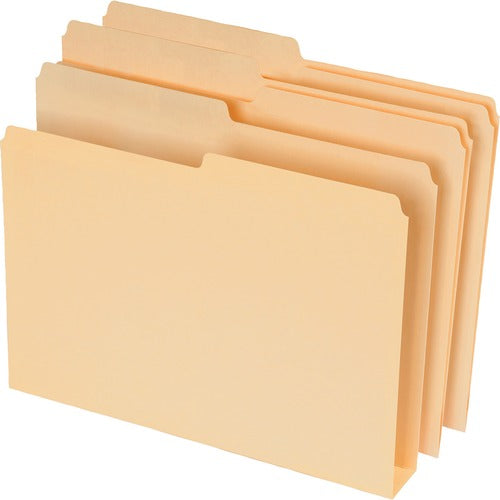 Pendaflex Double Stuff 1/2-cut Tab File Folders - PFX77000