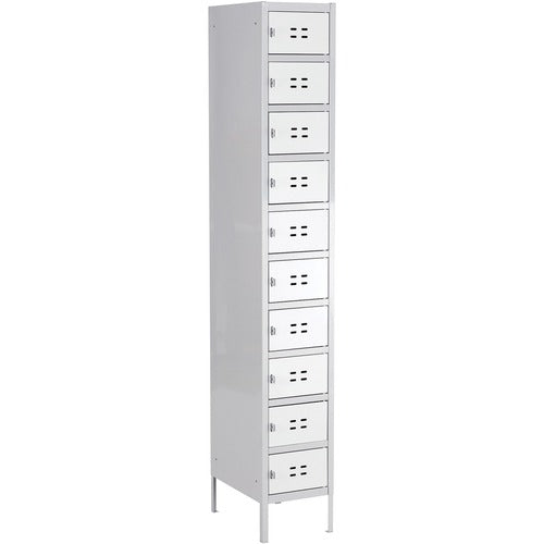 Safco Safco 10-Tier 1 Column Steel Locker SAF5528GR  FRN