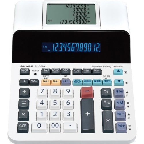 Sharp ELDP9001 Paperless Printing Calculator - SHRELDP9001