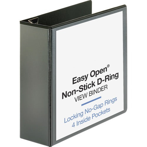 Business Source Locking D-Ring View Binder - BSN26964