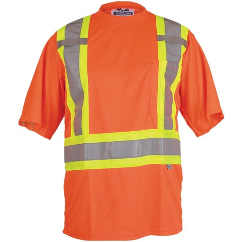 Viking Journeyman Safety T-Shirt X-Large Orange - VIK6006OXL