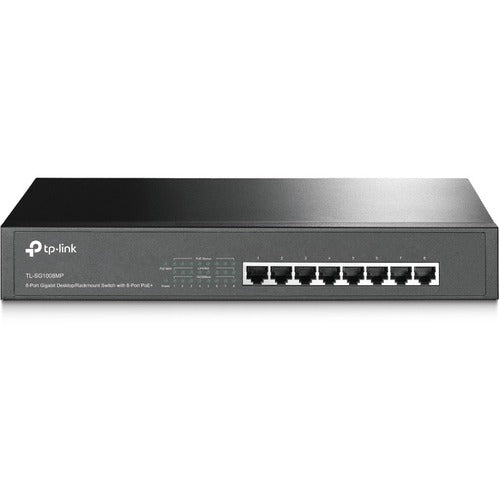 TP-Link TP-Link 8-Port Gigabit Desktop/Rackmount Switch with 8-Port PoE+ TPLTLSG1008MP