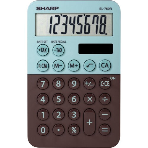 Sharp 8-digit Large Desktop Calculator - SHREL760RBMT
