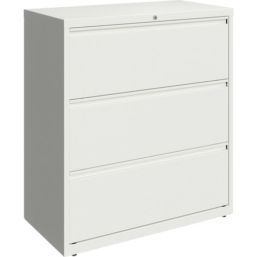 Lorell 36" White Lateral File - 3-Drawer - LLR00030 FYNZ  FRN