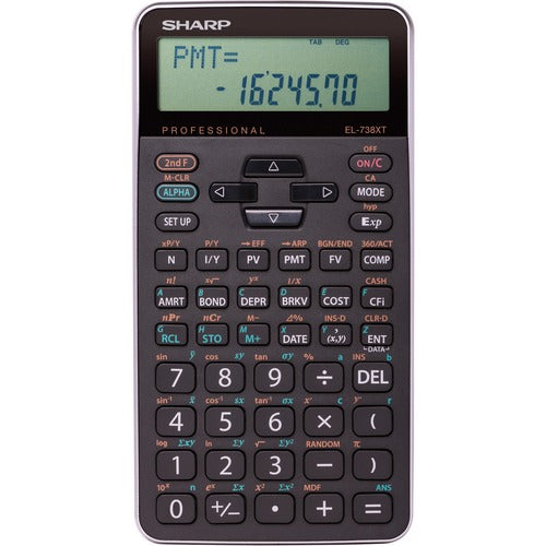 Sharp 10-digit Professional Financial Calculator - SHREL738XTB