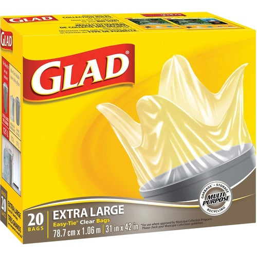 Glad Extra Large Easy Tie Garbage Bags - CLO30314