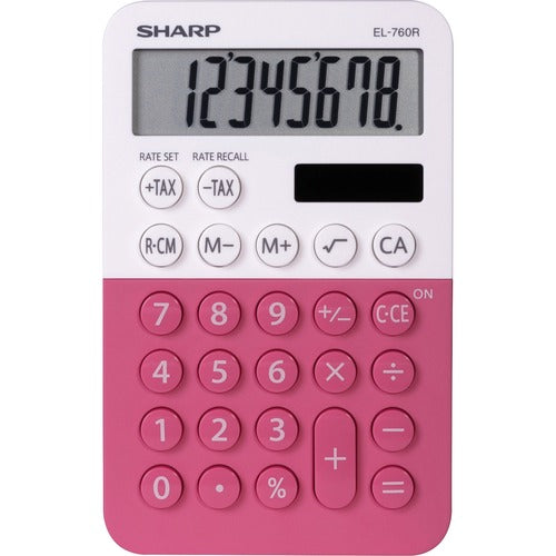 Sharp 8-digit Large Desktop Calculator - SHREL760RBPK