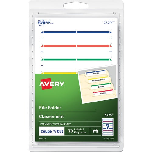 Avery&reg; Avery&reg; Print or Write File Folder Labels AVE2329