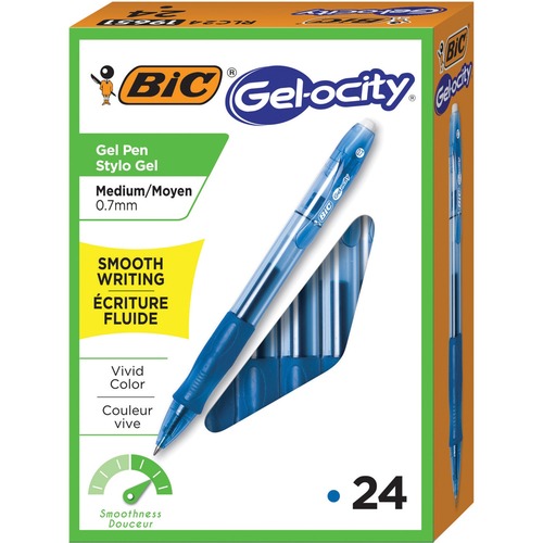 BIC Gel-ocity Original Gel Retractable Pens - BICRLC241BE