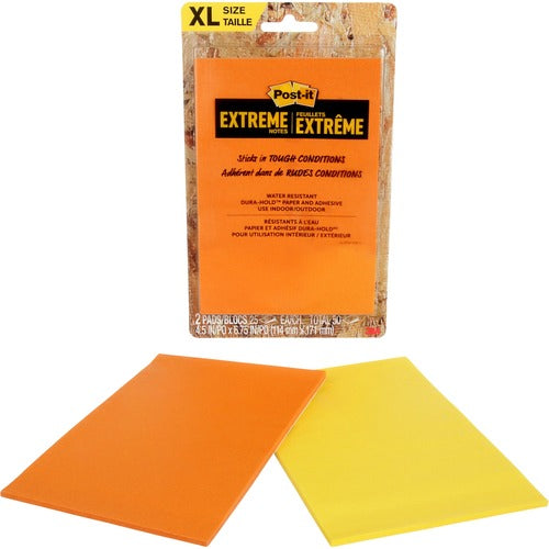 Post-it&reg; Extreme Adhesive Note - MMMEXT4562TYM
