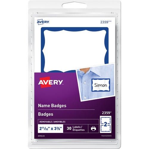 Avery&reg; Name Badge Labels - AVE2359