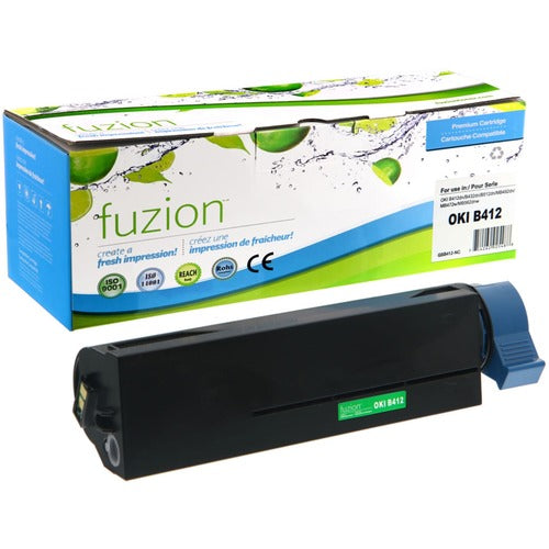 fuzion Toner Cartridge - Alternative for Okidata B432 - Black - GSUGSB412NC