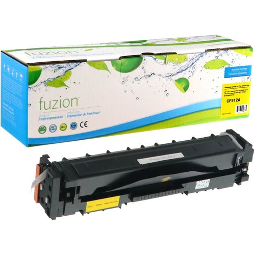 fuzion Toner Cartridge - Remanufactured for   CF512A - Yellow - GSUGSCF512ANC
