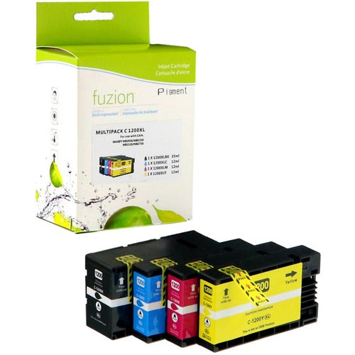 fuzion Ink Cartridge - Alternative for Canon PGI1200XL - Black, Cyan, Magenta, Yellow - GSU1011782