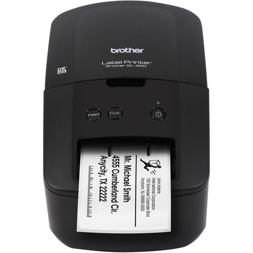 Brother Brother QL-600 Desktop Direct Thermal Printer - Monochrome - Label Print - USB BRTQL600