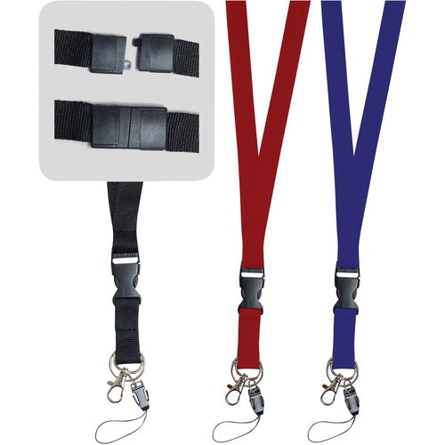 Gemex Lanyard with Plastic Clip - GMX1119GB