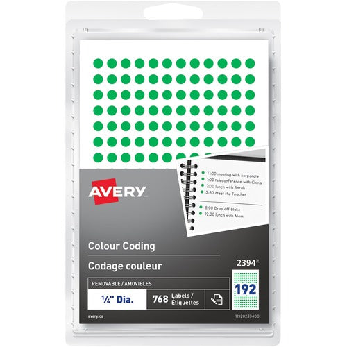 Avery&reg; Color Coded Label - AVE2394