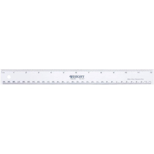 Westcott 30cm/12" Flexible Vinyl Ruler - ACM40812