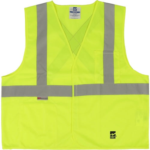 Viking Open Road Solid Safety Vest - VIK6106GLXL