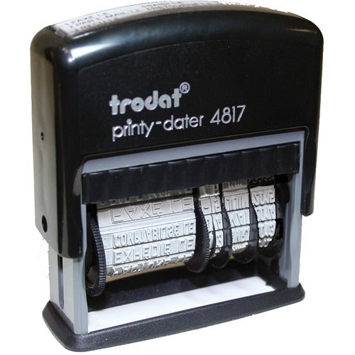 Trodat Printy Dater 4817 Dial-a-Phrase Desk Dater - TRO80364