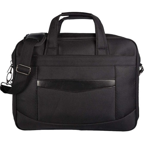 bugatti Carrying Case (Briefcase) for 15.6" Computer, Tablet, Accessories - Black - BUGEXB502