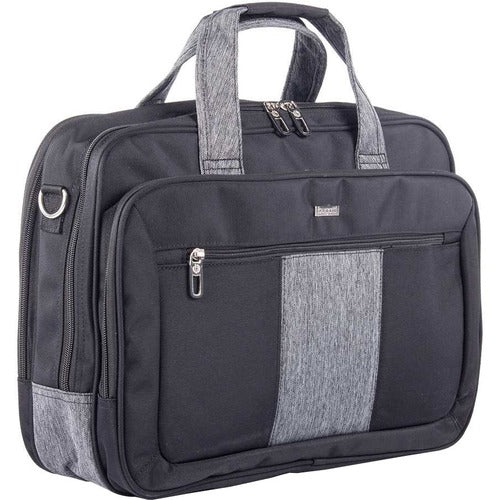 bugatti Carrying Case (Briefcase) for 17.3" - Black, Gray - BUG378224