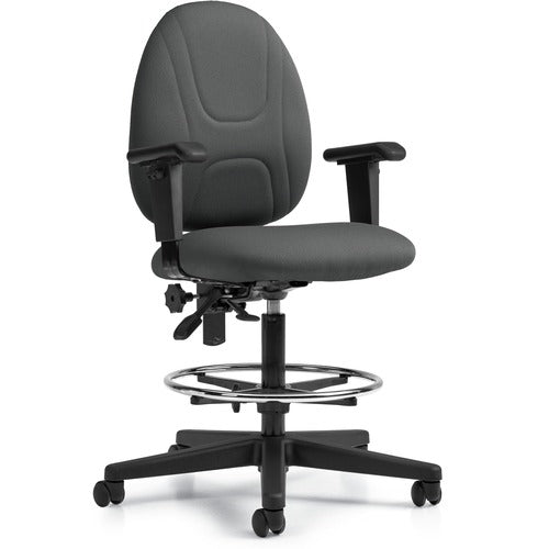 Offices To Go Offices To Go Beta | Posture Task Drafting Stool with Arms GLB376590  FRN