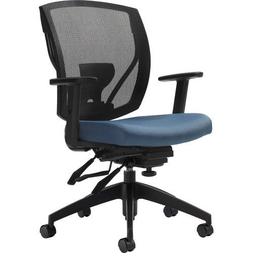 Offices To Go Ibex | Upholstered Seat & Mesh Back Multi-Tilter - GLB376624 OVZ  FRN