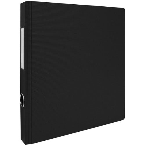 Geocan 2" Textured Heavy-duty Binder, Black - GCIPGR1420BK