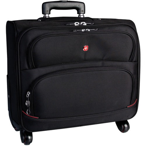 Swissgear Carrying Case for 15.6" Wheel, Notebook - Black - HDL198259