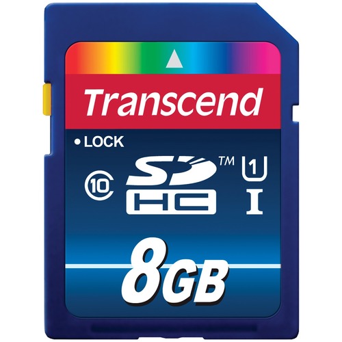 Transcend Premium 8 GB Class 10/UHS-I SDHC - GBMTS8GSDUI