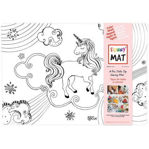 Funny Mat Table Mat - FNMUNICORN