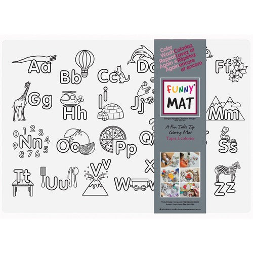 Funny Mat Table Mat - FNMALPHABET