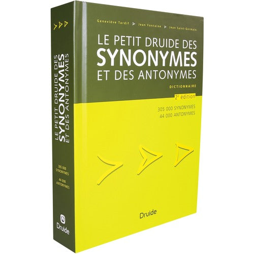 Antidote Le Petit Druide des synonymes et des antonymes Printed Book by Druide - PDNA026104