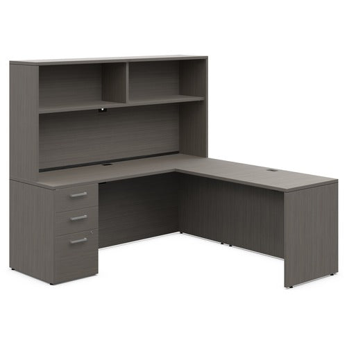 Offices To Go Offices To Go Ionic | Supervisor "L" Shaped Suite - 72"W x 72"D x 65"H overall GLBMLP206ACJ  FRN