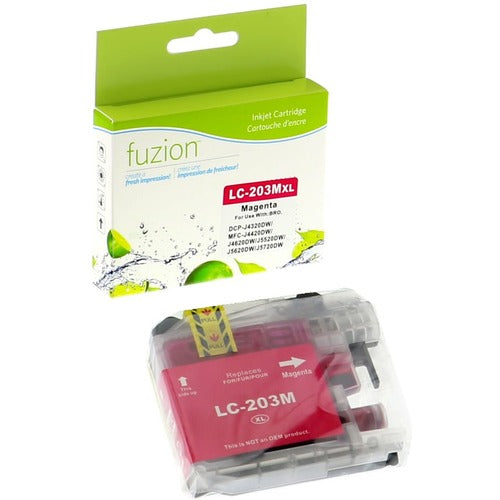 Fuzion Fuzion Inkjet Ink Cartridge - Alternative for Brother LC203 - Magenta - 1 Each GSUIJLC203XLM