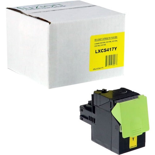 Fuzion Fuzion High Yield Laser Toner Cartridge - Alternative for Lexmark 71B1 - Yellow Pack GSUGSLXCS417Y