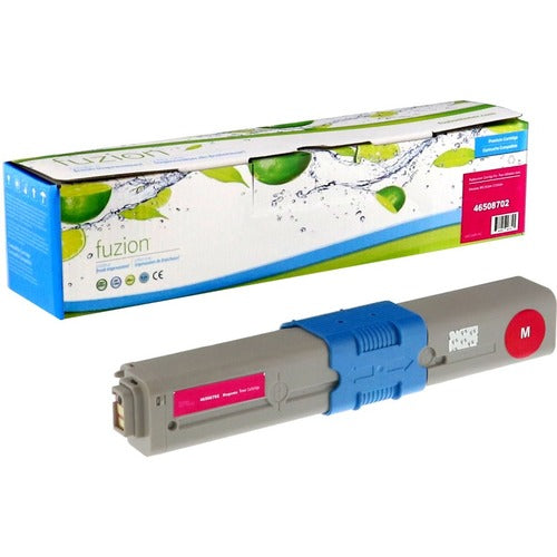Fuzion Fuzion High Yield Laser Toner Cartridge - Alternative for Okidata C332M (46508702) - Magenta Pack GSUGSC332MNC