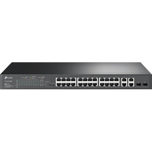 TP-Link TP-Link 24-Port 10/100Mbps + 4-Port Gigabit Smart PoE+ Switch TPLTLSL2428P